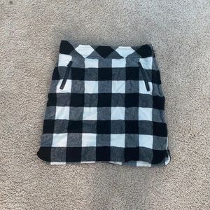 Plaid skirt